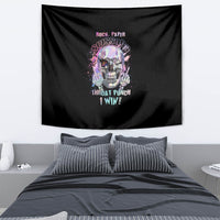 Rock Paper Throat Punch I Win Tapestry - Wonder Print Shop