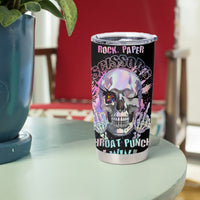 Rock Paper Throat Punch I Win Tumbler Cup - Wonder Print Shop