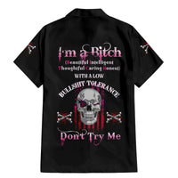 I'm A B Don't Try Me Family Matching Mermaid Dress and Hawaiian Shirt - Wonder Print Shop
