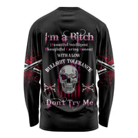 I'm A B Don't Try Me Long Sleeve Shirt - Wonder Print Shop