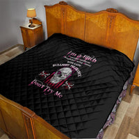 I'm A B Don't Try Me Quilt - Wonder Print Shop