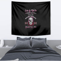 I'm A B Don't Try Me Tapestry - Wonder Print Shop