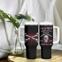 I'm A B Don't Try Me Tumbler With Handle - Wonder Print Shop