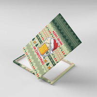 Merry Drunk I'm Christmas Canvas Wall Art Xmas Holiday Patterns - Wonder Print Shop