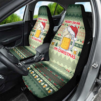 Merry Drunk I'm Christmas Car Seat Cover Xmas Holiday Patterns - Wonder Print Shop
