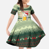 Merry Drunk I'm Christmas Family Matching Off Shoulder Maxi Dress and Hawaiian Shirt Xmas Holiday Patterns - Wonder Print Shop