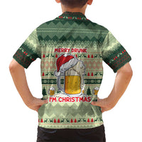 Merry Drunk I'm Christmas Hawaiian Shirt Xmas Holiday Patterns - Wonder Print Shop