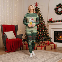 Merry Drunk I'm Christmas Pajama Set Xmas Holiday Patterns - Wonder Print Shop