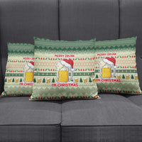 Merry Drunk I'm Christmas Pillow Cover Xmas Holiday Patterns - Wonder Print Shop