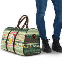 Merry Drunk I'm Christmas Travel Bag Xmas Holiday Patterns - Wonder Print Shop