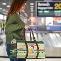 Merry Drunk I'm Christmas Travel Bag Xmas Holiday Patterns - Wonder Print Shop