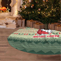 Merry Drunk I'm Christmas Tree Skirt Xmas Holiday Patterns - Wonder Print Shop