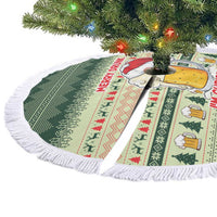 Merry Drunk I'm Christmas Tree Skirt Xmas Holiday Patterns - Wonder Print Shop
