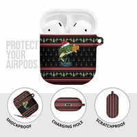 Merry Fishmas Christmas AirPods Case Xmas Holiday Patterns - Wonder Print Shop