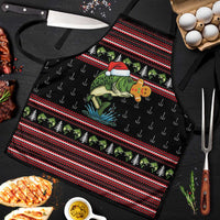 Merry Fishmas Christmas Apron Xmas Holiday Patterns - Wonder Print Shop