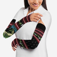 Merry Fishmas Christmas Arm Sleeves Xmas Holiday Patterns - Wonder Print Shop