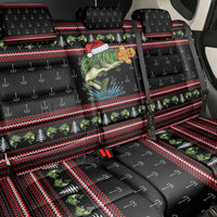 Merry Fishmas Christmas Back Car Seat Cover Xmas Holiday Patterns - Wonder Print Shop