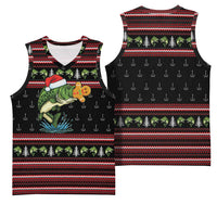 Merry Fishmas Christmas Basketball Jersey Xmas Holiday Patterns - Wonder Print Shop