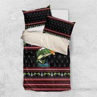 Merry Fishmas Christmas Bedding Set Xmas Holiday Patterns - Wonder Print Shop