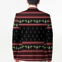 Merry Fishmas Christmas Blazer Xmas Holiday Patterns - Wonder Print Shop