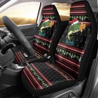 Merry Fishmas Christmas Car Seat Cover Xmas Holiday Patterns - Wonder Print Shop