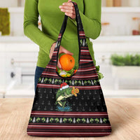 Merry Fishmas Christmas Grocery Bag Xmas Holiday Patterns - Wonder Print Shop