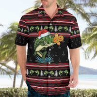 Merry Fishmas Christmas Hawaiian Shirt Xmas Holiday Patterns - Wonder Print Shop