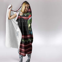Merry Fishmas Christmas Hooded Blanket Xmas Holiday Patterns - Wonder Print Shop