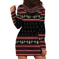 Merry Fishmas Christmas Hoodie Dress Xmas Holiday Patterns - Wonder Print Shop