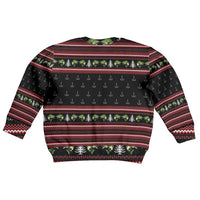 Merry Fishmas Christmas Kid Ugly Christmas Sweater Xmas Holiday Patterns - Wonder Print Shop