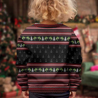 Merry Fishmas Christmas Kid Ugly Christmas Sweater Xmas Holiday Patterns - Wonder Print Shop