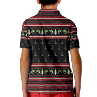 Merry Fishmas Christmas Kid Polo Shirt Xmas Holiday Patterns - Wonder Print Shop