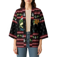 Merry Fishmas Christmas Kimono Xmas Holiday Patterns - Wonder Print Shop