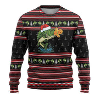 Merry Fishmas Christmas Ugly Christmas Sweater Xmas Holiday Patterns - Wonder Print Shop