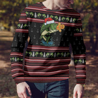 Merry Fishmas Christmas Ugly Christmas Sweater Xmas Holiday Patterns - Wonder Print Shop