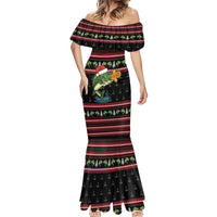 Merry Fishmas Christmas Mermaid Dress Xmas Holiday Patterns - Wonder Print Shop