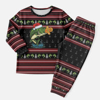 Merry Fishmas Christmas Pajama Set Xmas Holiday Patterns - Wonder Print Shop