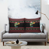 Merry Fishmas Christmas Pillow Cover Xmas Holiday Patterns - Wonder Print Shop
