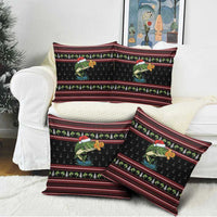 Merry Fishmas Christmas Pillow Cover Xmas Holiday Patterns - Wonder Print Shop