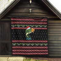 Merry Fishmas Christmas Quilt Xmas Holiday Patterns - Wonder Print Shop