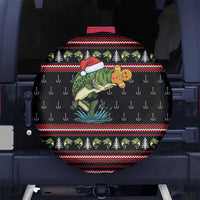 Merry Fishmas Christmas Spare Tire Cover Xmas Holiday Patterns - Wonder Print Shop