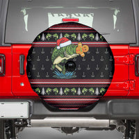 Merry Fishmas Christmas Spare Tire Cover Xmas Holiday Patterns - Wonder Print Shop