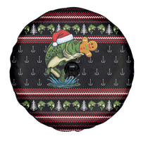 Merry Fishmas Christmas Spare Tire Cover Xmas Holiday Patterns - Wonder Print Shop