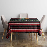 Merry Fishmas Christmas Tablecloth Xmas Holiday Patterns - Wonder Print Shop
