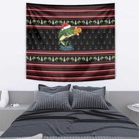 Merry Fishmas Christmas Tapestry Xmas Holiday Patterns - Wonder Print Shop