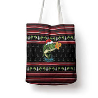 Merry Fishmas Christmas Tote Bag Xmas Holiday Patterns - Wonder Print Shop