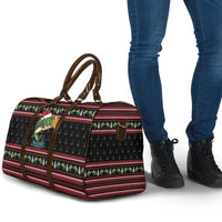 Merry Fishmas Christmas Travel Bag Xmas Holiday Patterns - Wonder Print Shop