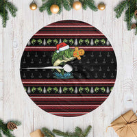 Merry Fishmas Christmas Tree Skirt Xmas Holiday Patterns - Wonder Print Shop