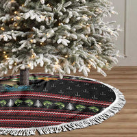 Merry Fishmas Christmas Tree Skirt Xmas Holiday Patterns - Wonder Print Shop
