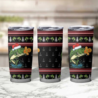 Merry Fishmas Christmas Tumbler Cup Xmas Holiday Patterns - Wonder Print Shop